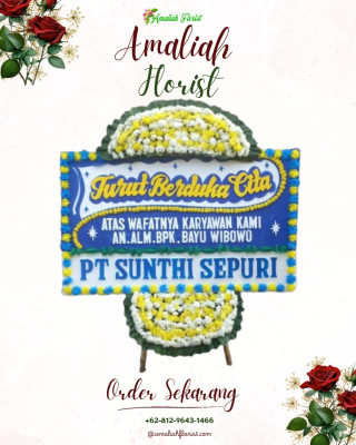 Papan Bunga Duka di Sriwedari