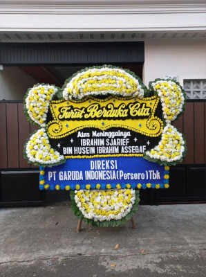 Papan Bunga Duka di Sriwedari