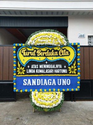 Papan Bunga Duka di Sriwedari